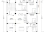 design 2bhk, 3bhk house plan under 1200 sq ft with vastu